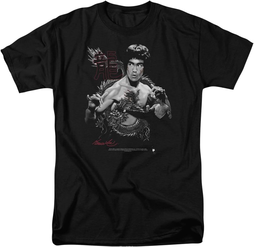 Bruce Lee The Dragon Adult T-Shirt