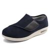 Walking Shoes Men Diabetic Shoes Elderly Casual Solid Color Flat Shoes Soft Comfortable Sneakers Plus Size
