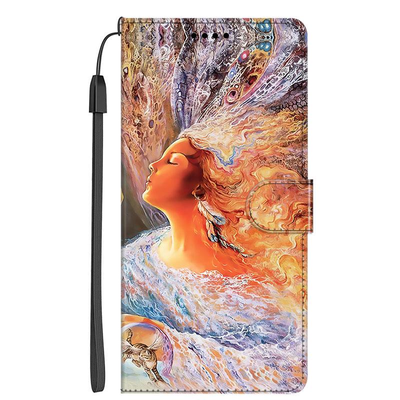 For Xiaomi Note 10 Lite Phone Case Cover Wolf Cat Magnet Leather Flip Wallet Case For Xiaomi Mi A3 11T Pro Redmi K40 Gaming Case
