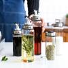 Shatterproof Glass Olive Oil Dispenser Bottle Leakproof Oil Dispenser with Spouts Cooking Oil and Vinegar Cruet Dispenser Bottle