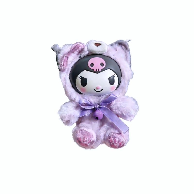 Sanrio Fox Island Blind Box - Kawaii Vinyl & Flocked Plush, Cute Pendant, Collectible Toy Gift For Girls