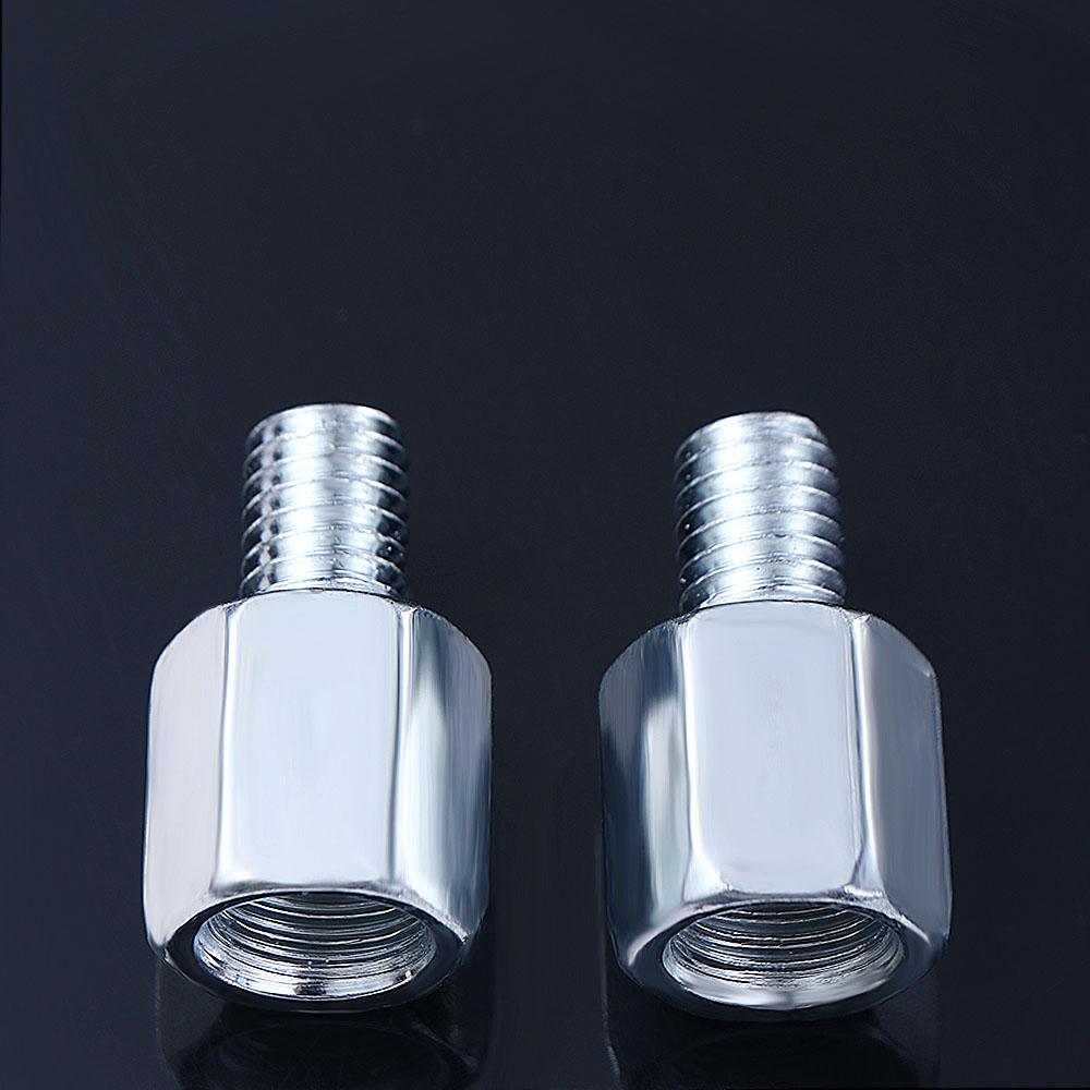 8mm 10mm Thread Reducer Rear Mirror Adapters Scooter Motorcycle Rearview Mirror Conversion Screw