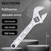 8" Adjustable Universal Wrench Tool, Multifunctional with 10" & 12" Options, Large Open End Wrench