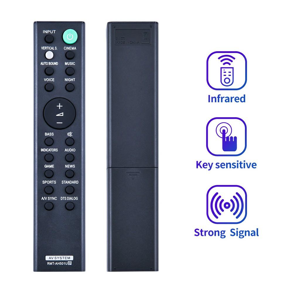 RMT-AH501U For Sony Soundbar Remote Control Battery Operated Infrared Replacement Controller