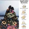 1pc Moonlit Butterfly Lightweight Flannel Blanket, Comfortable and Warm Blanket, for Office and Camping Sofa Bed, Livingroom195
