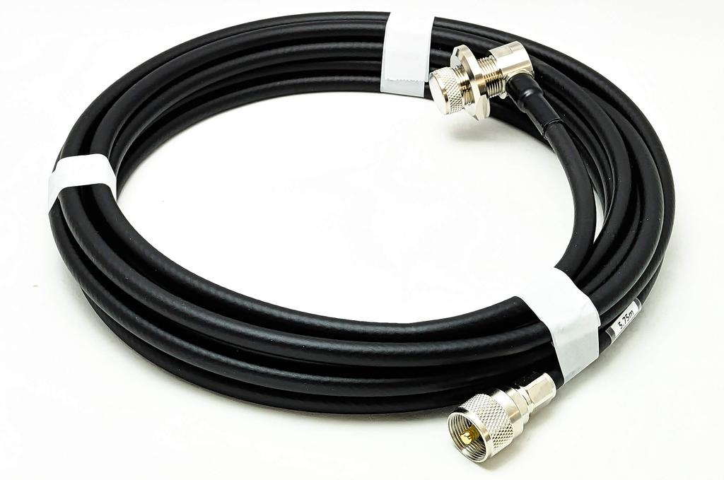 RADILA SWR низкие данные измерения радио коаксиальный кабель 5D FB 5DFB MP MLJ MJL MLMP MPML (Фудзикура 5D-FB) (6м) (МЛ-МП (съемный) соединитель) (Низкие потери)