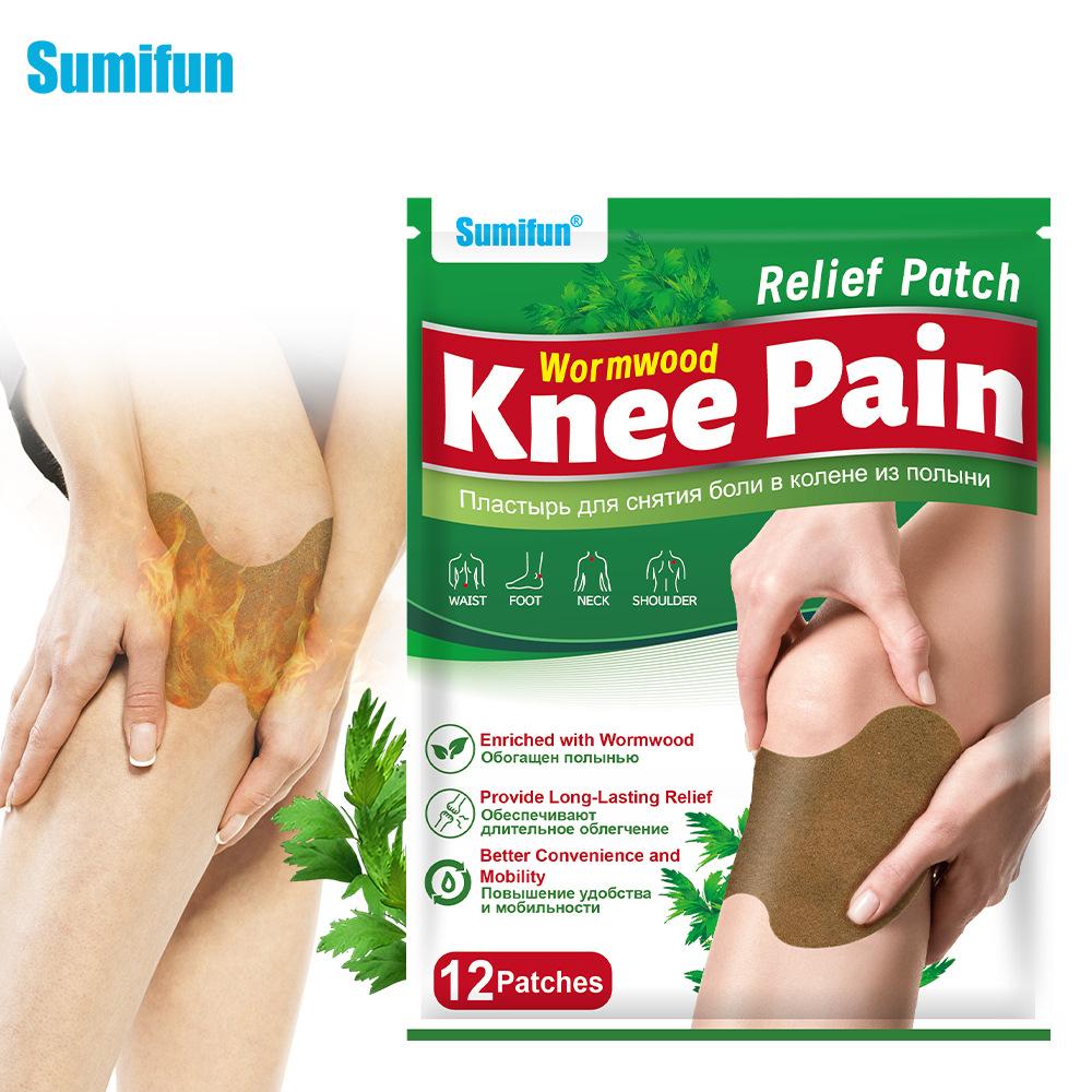 12 шт./пакет пластырь Sumifun Knee Joint Pain, китайский экстракт, наклейка для облегчения боли в суставах