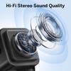5 In 1 Auto-induction Wireless Induction Speaker 8 Mode RGB Lights HIFI Sound Portable Bluetooth Phone Holder Christmas gifts