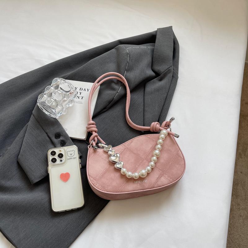 Новая сумка-мешок для пельменей, модная и популярная женская сумка на одно плечо, сумка через плечо с небольшим дизайном