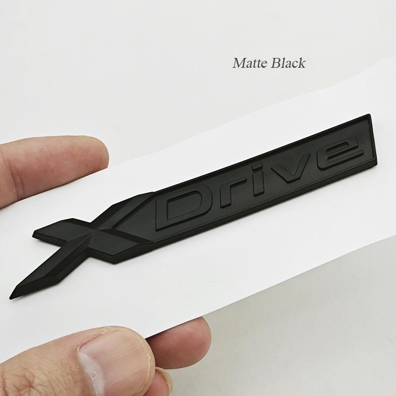 NEW 3D ABS Car Sticker Logo Xdrive Emblem Trunk Badge Nameplate X Drive For BMW Xdrive 320d 320i 530d 525d E60 G20 Accessories PS9