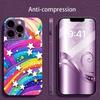 Красочный гальванизированный стеклянный чехол для телефона iPhone 17 16 15 14 13 12 11 Pro Max Plus 16E 17Air