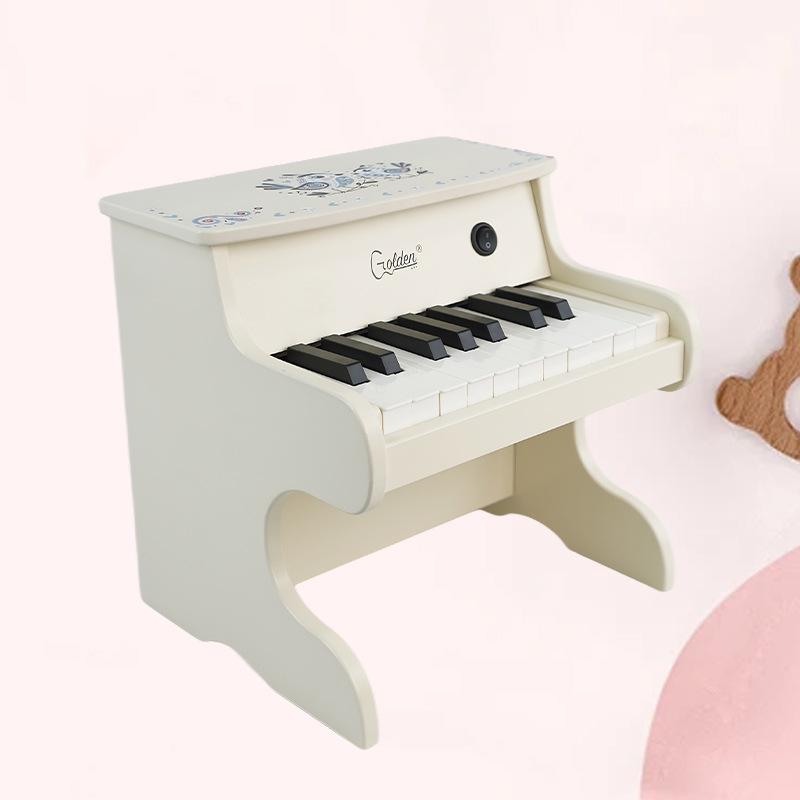 Деревянное детское пианино для младенца мальчика девочки, 18/25/37 клавиш, начальная электронная клавиатура, можно играть, подарок на день рождения для родителей и детей