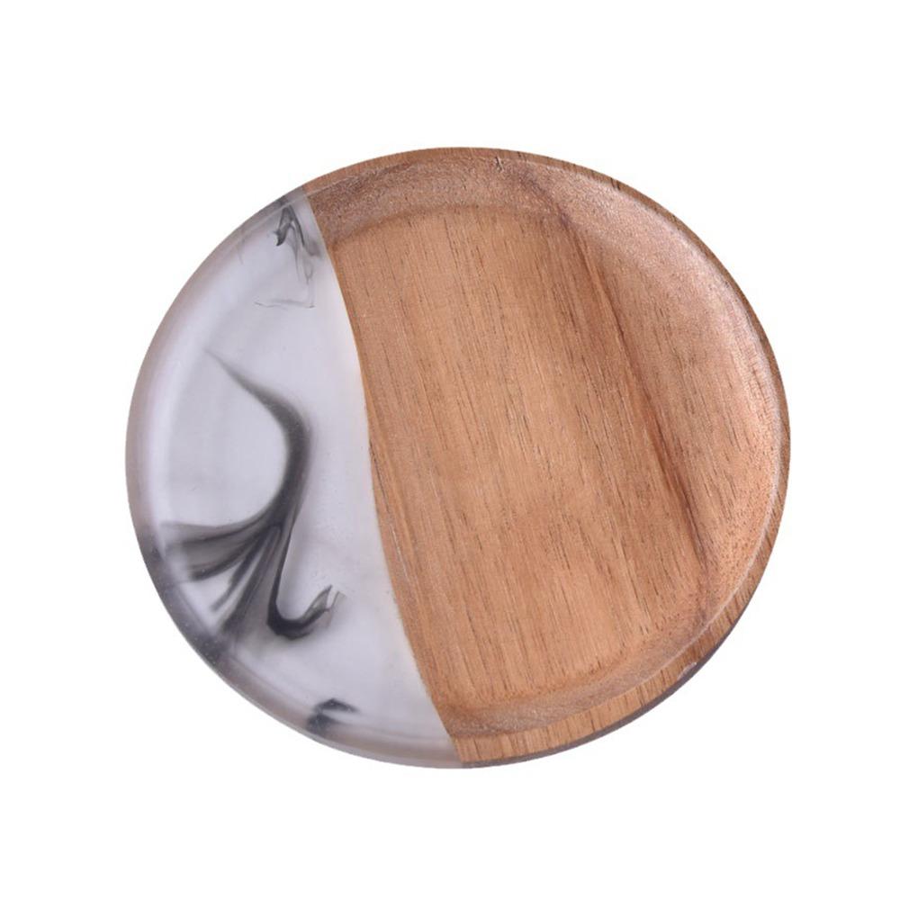 Fashion Wood Coaster Heat Resistant Utensils Protection Serving Tray Non-Slip Table Decorative Cup Pad Kitchen Use