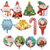 33 New Year Christmas Balloon Party Decoration Santa Christmas Balloon Letter Christmas Child Toy