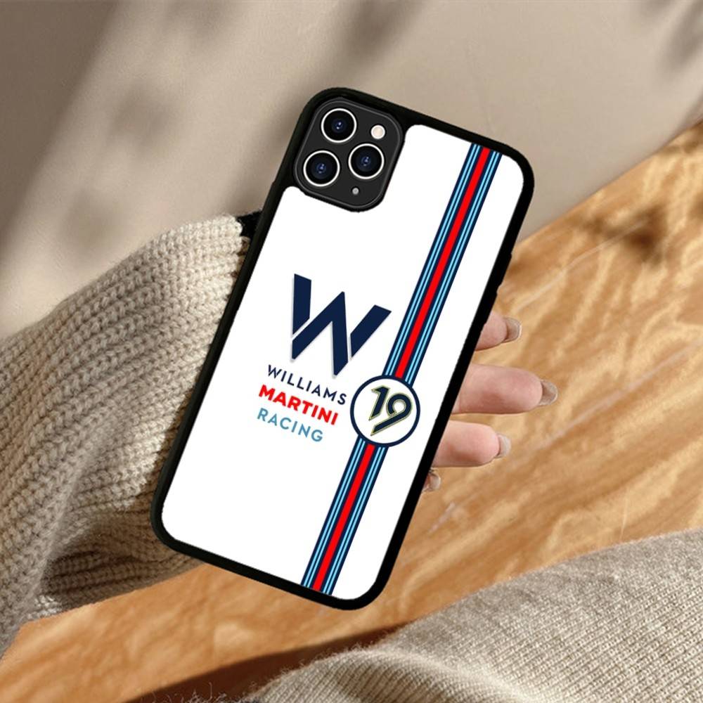 Чехол для телефона M-Martini Racing с горизонтальной полосой из ПК+ТПУ для IPhone 11 12 13 14 15 16 17 Plus Pro Max