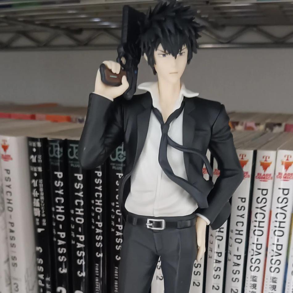 18 см Аниме PSYCHO-PASS Аниме Фигурки Когами Синъя Макисима Сёго ПВХ Фигурки Модель Аниме Мультяшная Модель Игрушка Подарок