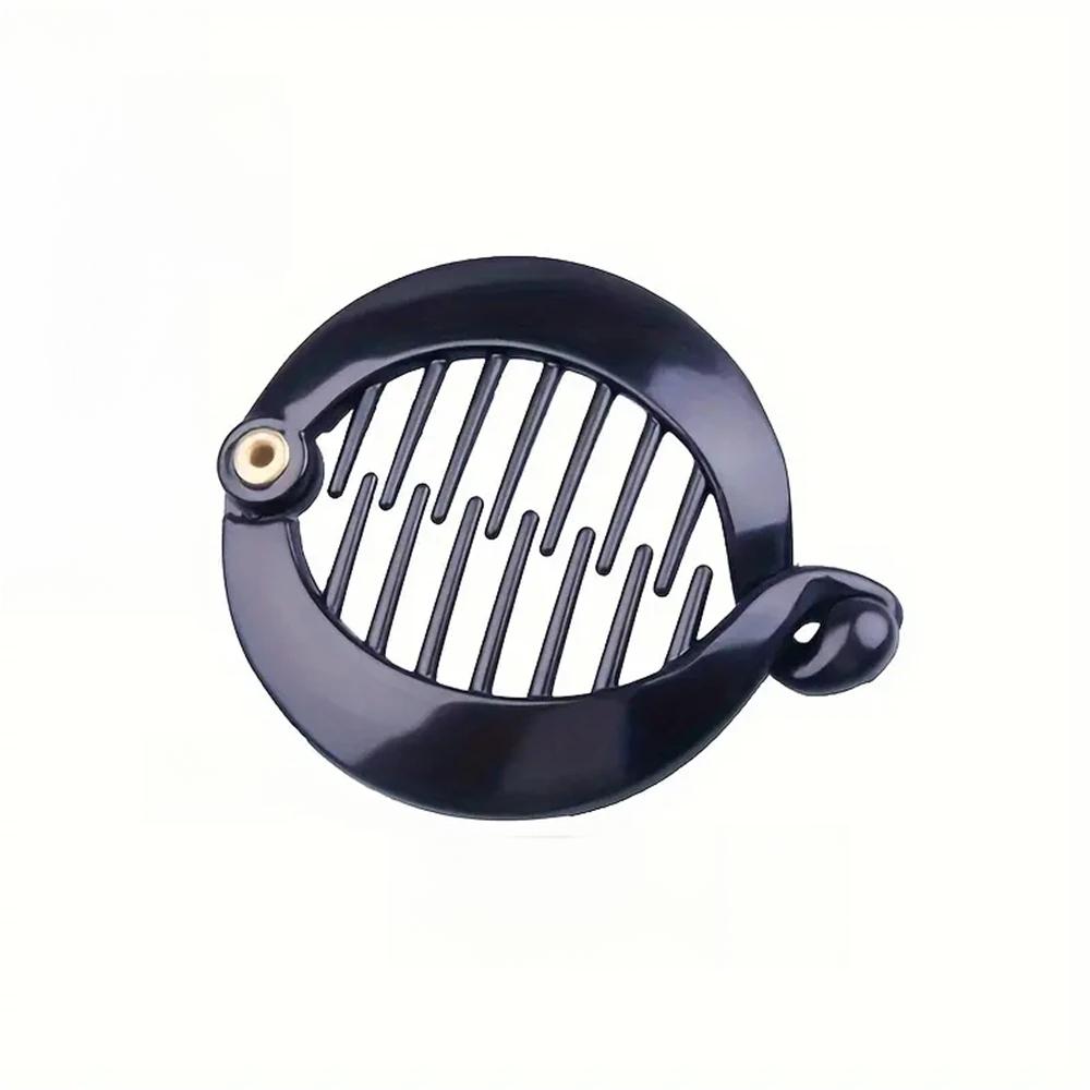 3 шт./набор Заколки-крабы для волос в форме рыбок Зажим для хвоста для женщин девушек Заколки-бананы Крабы Черные Аксессуары для укладки волос