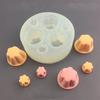 Cute Cake Decorating Molds for Candy Soap Candle Epoxy Clay Molds Food Fondant Molds DIY Handmade Silicone Cake Moulds