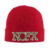 Группа NOFX Финальный тур Шапка с помпоном и рисунком черепа Теплая вязаная шапка Зимняя вязаная шапка-бини Шапки-бини в стиле хип-хоп для унисекс