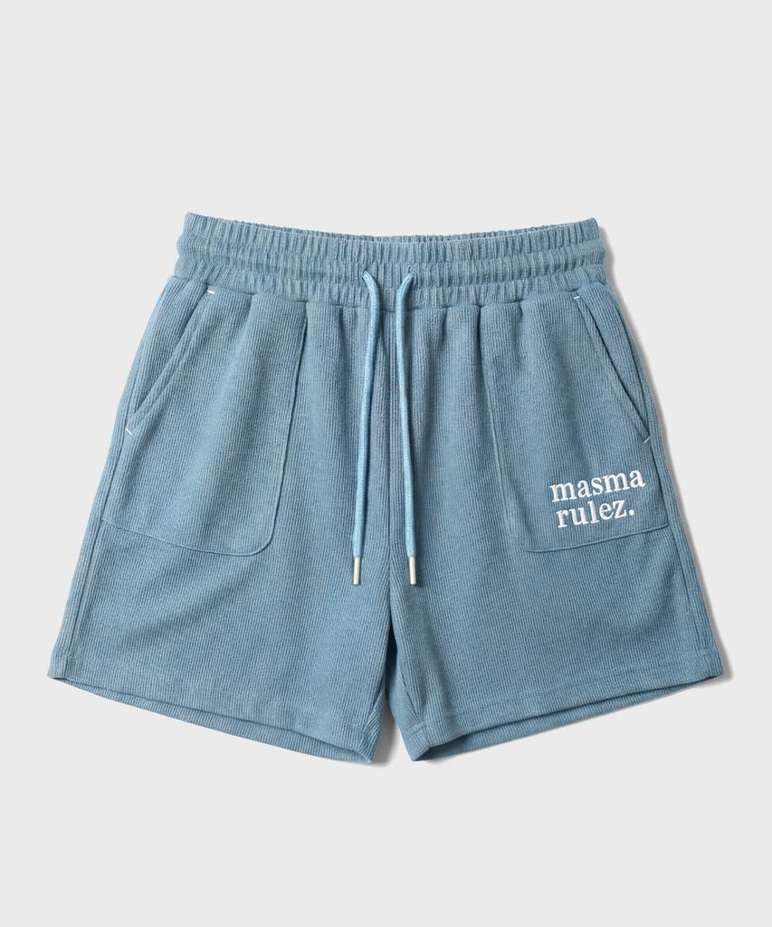 Maseumaluljeueopaeleol Textured Waffle Sweatshorts_3 Colors