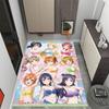 Girl Power Celebration Floor Mat Suitable for Outdoor Dining Room Kitchen Playrooms Anti-slip Rug Anime Office Decor Gift for Festivals