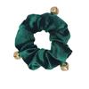 European and American Christmas Style Velvet Bell Scrunchie Hair Accessory