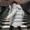 - Длинная одежда большого размера с хлопковой набивкой, мужские свободные куртки с хлопковой набивкой и капюшоном, теплые пальто, утолщенные куртки с хлопковой набивкой, защищающие от холода.
