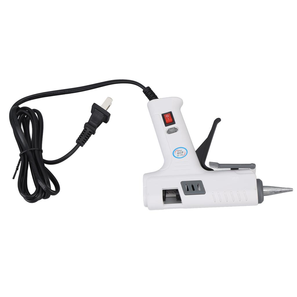 40 Вт Пистолет для горячего клея Быстрый нагрев Постоянная температура Ручной пистолет для горячего клея с палочками для рукоделия