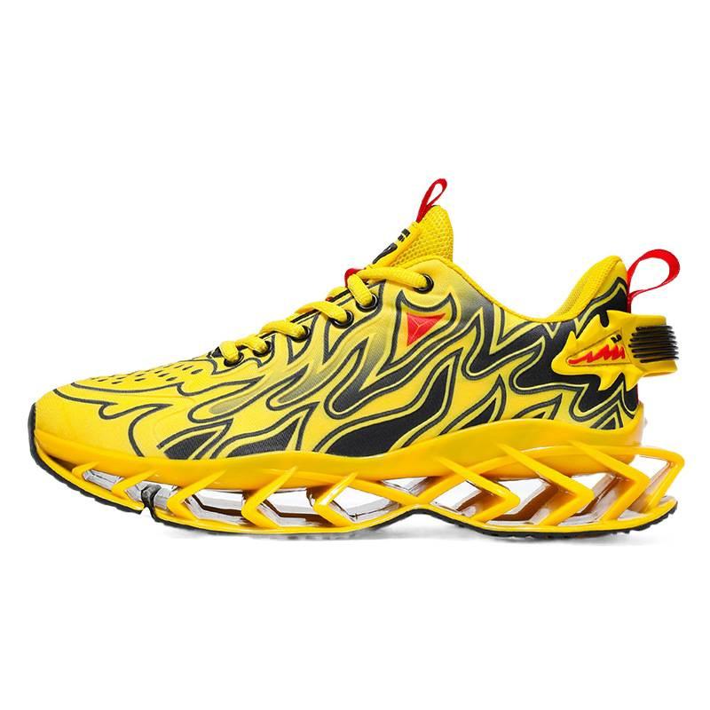Shoes men's trendy shoes flame trend sneakers outdoor casual running men's shoes sneakers