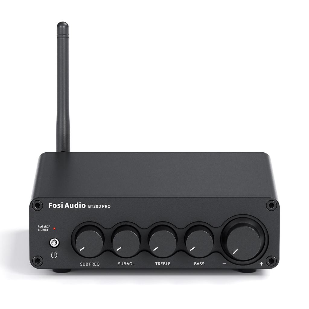 FosiAudio BT30DPRO Bluetooth 5.0 TPA3255 Высококачественный 2.1-канальный цифровой усилитель