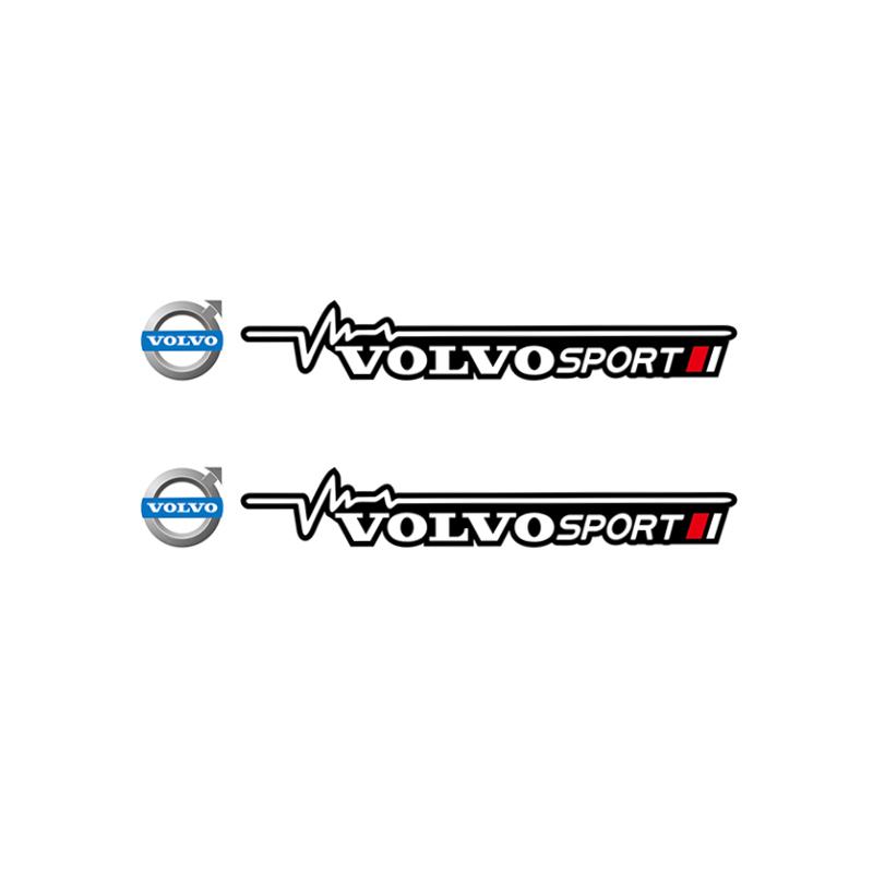 Car Window Wiper Stickers Creative Stickers For Volvo V60 V40 XC90 S60 C30 XC60 V50 V70 S90 Olestar AWD Auto Emblem Decor Decals