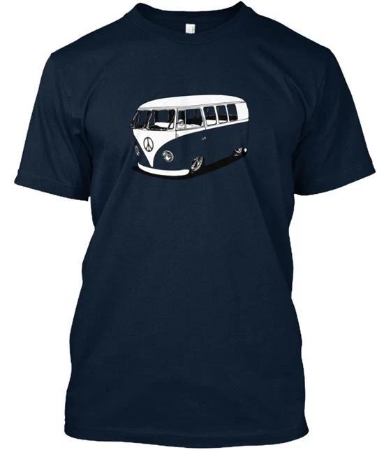 Bus Junkies 11-оконный Kombi Футболка Сделано в США Размер от S до 5XL