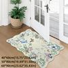 Non-Slip Indoor Door Mat Washable Small Kitchen Rug Butterfly Entryway Rug  for Bathroom Bedroom
