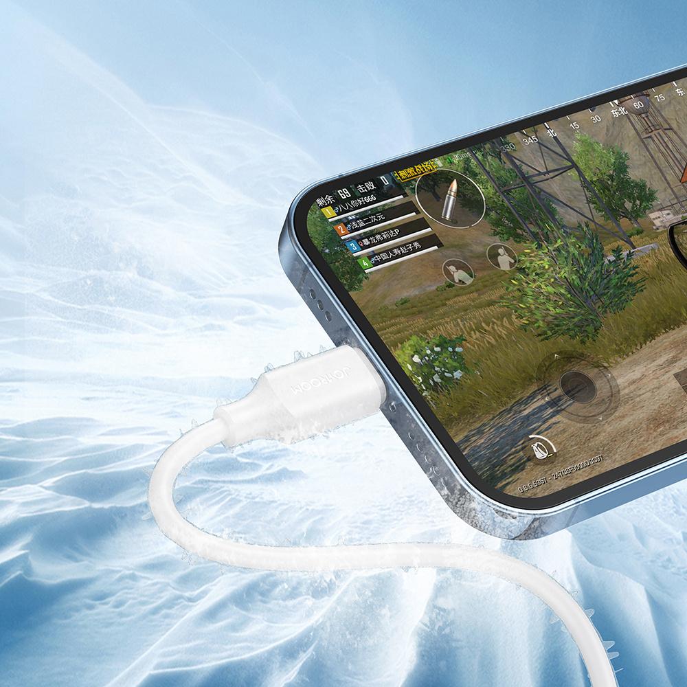 Joyroom A9 USB-A to Lightning Cable 1m White