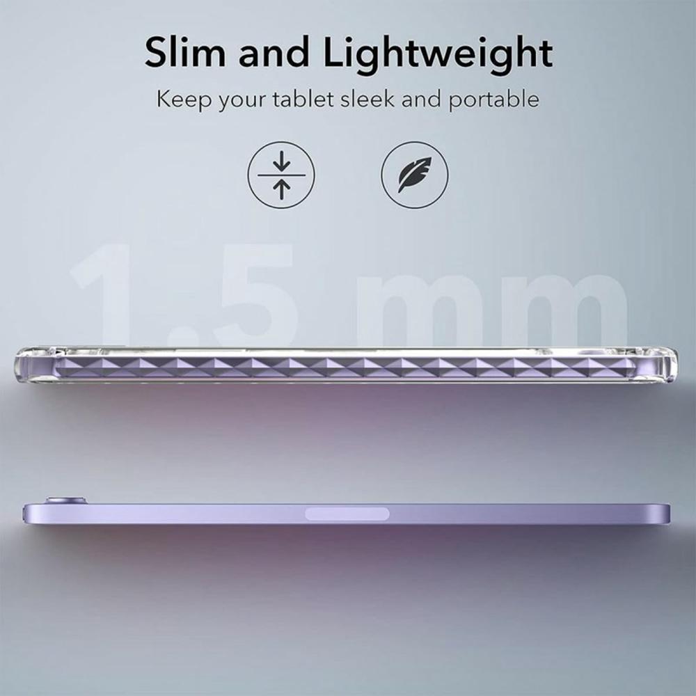 For iPad Mini (2024)/(2021) Case Corner Protection Clear Acrylic+TPU Tablet Cover