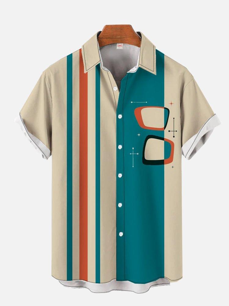 Vintage style i'm not old1D printed men's Hawaiian shirt short sleeve wholesale