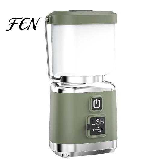 High Lumen Camping Light with 4 Lighting Modes, USB-C Rechargeable Portable Tent Lantern Lamp, Stepless Dimming LED for Outdoor Hiking Emergency