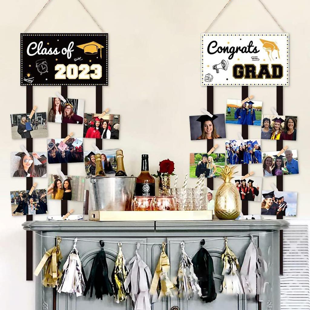 Graduation Season Photo Holder, Graduation Party Home Wall Hangings Clamp
