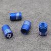 ZKMD1 4PCS Car Tire Valve Stems Cap Aluminum Wheel Air Valve Cap For Renault Megane 2 3 Duster Logan Clio 4 Scenic 2 Capt