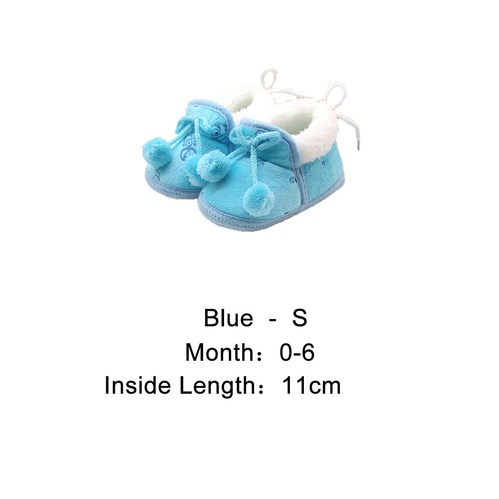 Toddler First Walkers Infant Bowknot Baby  Shoes Winter Boots First Walkers