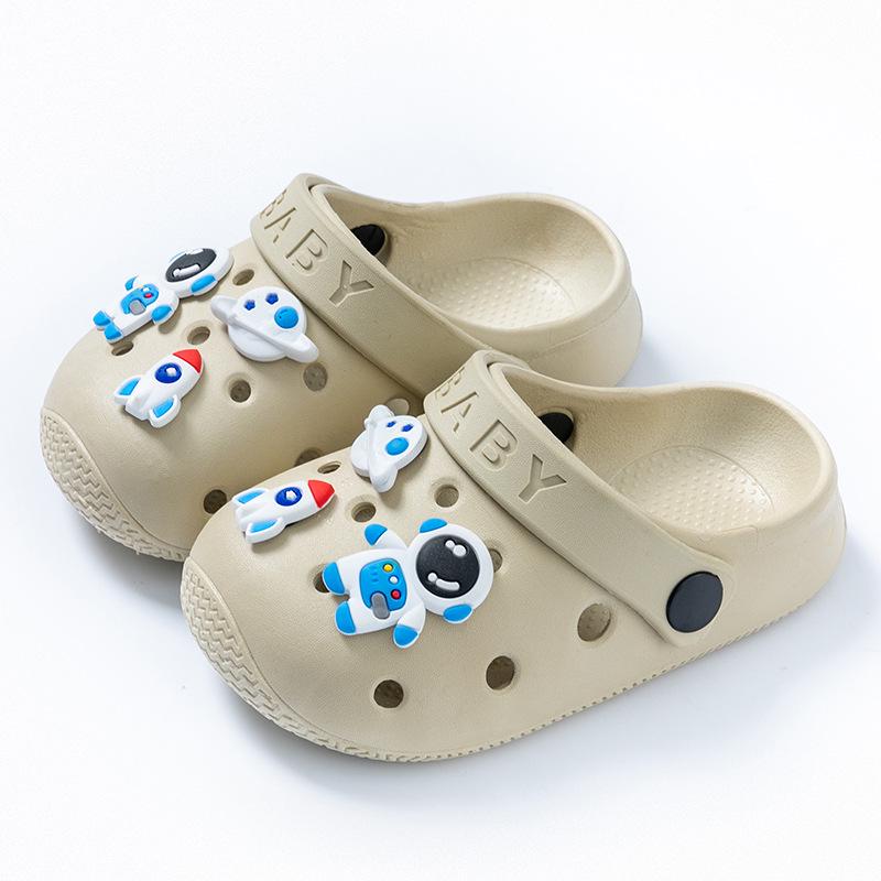 2026 Самые продаваемые закрытые клоги для детей: Унисекс, Мягкие, Нескользящие Сандалии для Дома и Улицы