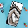 Роскошный чехол для телефона с золотой фольгой для iPhone 17 Air 16 15 14 13 11 12 Pro Max 13 12 mini 15 16 Plus 16e Cover Funda