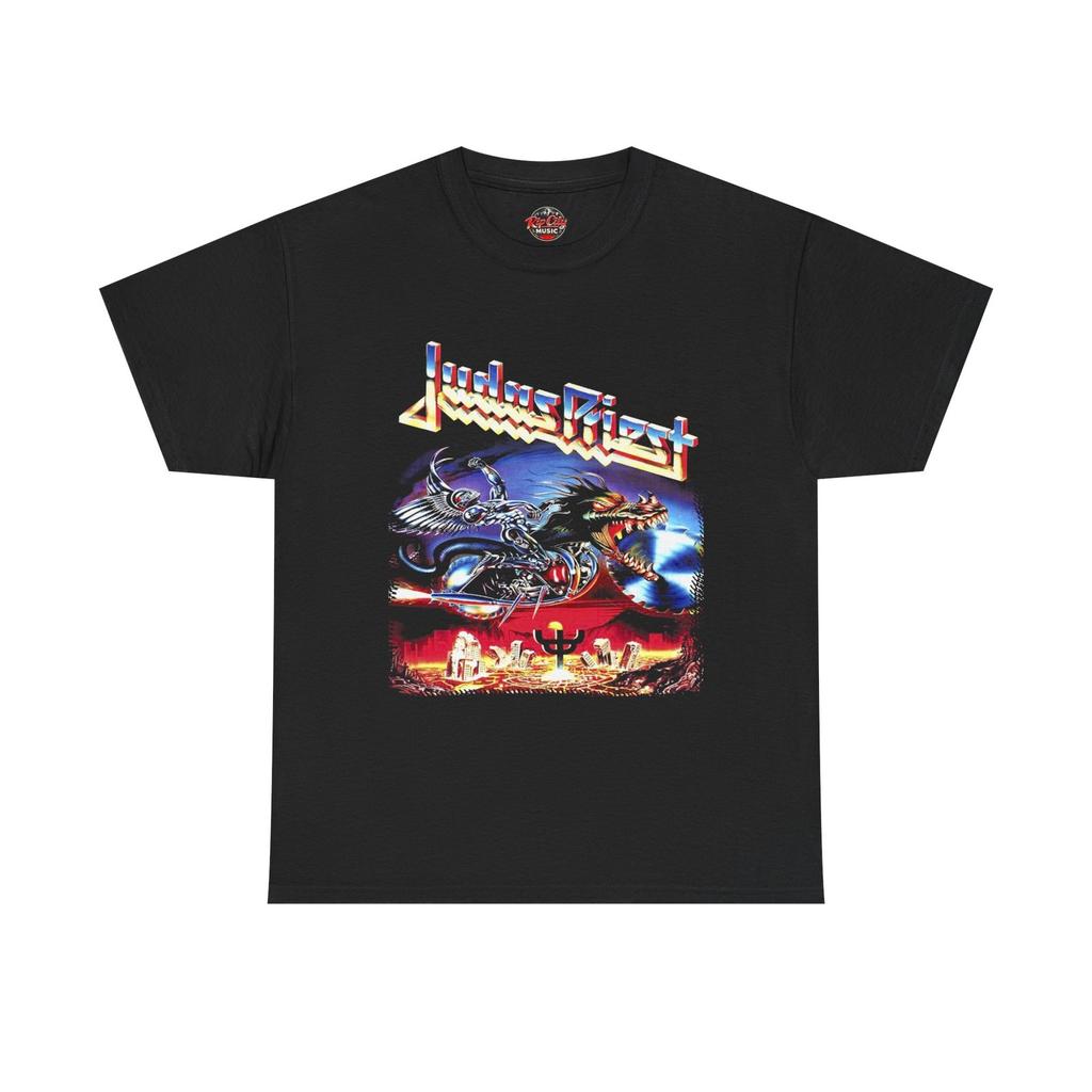 Judas Priest Painkiller Cybernetic Angel Motorcycle Rock Band Unisex unisex T-Shirt