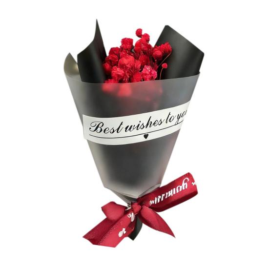 Мини букет из сухоцветов Натуральный цветок гипсофилы Оптом Дыхание ребенка Цветочный букет для DIY поделок Реквизит для фото Подарок Приглашения Декор