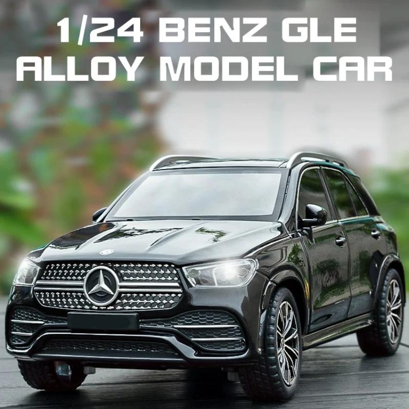 1/24 Benz GLE350 Внедорожник SUV Домашняя Коллекция Украшения Звук и Свет Игрушка Миниатюры Сплав Литье под Давлением Металлическая Модель Автомобиля Игрушки для Детей Игрушка-Симулятор