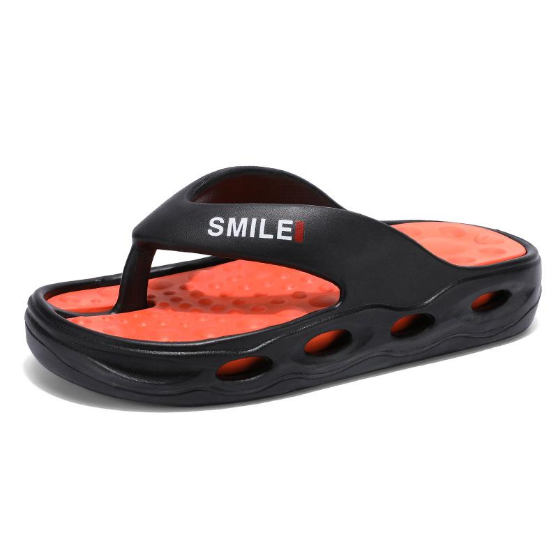Flip-Flops Men'S Summer Wear Casual Sandals Trendy Fashion Versatile Non-Slip Beach Pinch Slippers Men