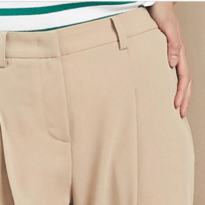 Bang Bang Women S Semi Baggy Fit Stretch pantS 1+1