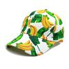 Spring/Summer Fashion Fruit Print Baseball Hat Soft Top Banana Duck Tongue Hat Unisex Pop Avocado Sunshade Duck Cap