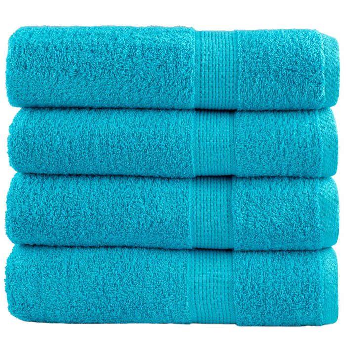 VidaXL Premium Quality Shower Towels 4 Pcs, Bath Sheets, Guest Towels, Bathroom Towels 137453