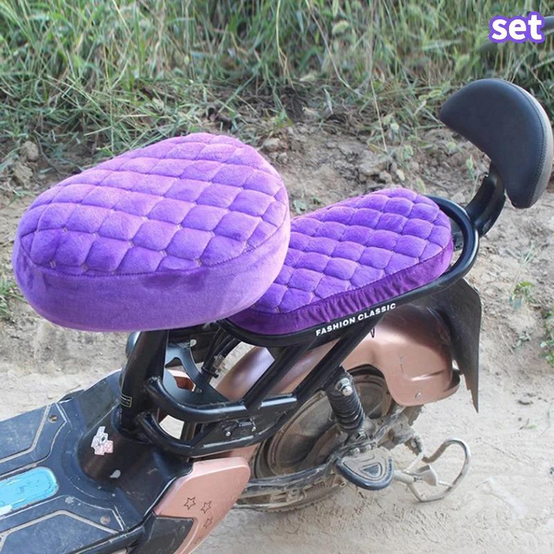 Удобный чехол на сиденье велосипеда Батарея Универсальный Зимний Теплый